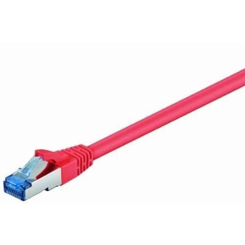 WENTRONIC Cat6a-050 nätverkskabel - 50cm - SFTP PiMF - Röd