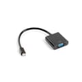 Miniatyrbild 1 av 2: Lanberg AD-0006-BK Mini DisplayPort till VGA Adapter Svart - - - Lanberg