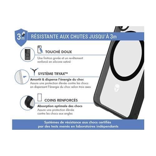 Coque telefon - Forcecase - FC Air Frost - Galaxy S25+ - 50% återvunnet plast - Kompatibel med MagSafe