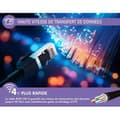 Miniatyrbild 3 av 3: RJ45 Ethernetkabel Trefaldig Skärmning S-FTP Hane-Hane 10m