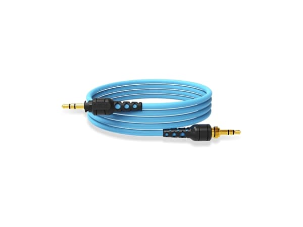 RØDE - Hörlurskabel - mini-phone stereo 3.5 mm hane - 1.2 m - blå