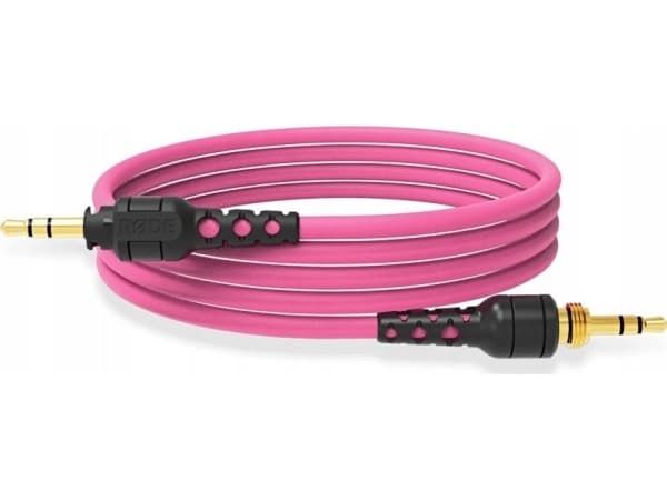 RØDE NTH-Cable12 pink, 3,5mm TRS, Hankoppling, 3,5mm TRS, Hankoppling, 1,2 m, Rosa