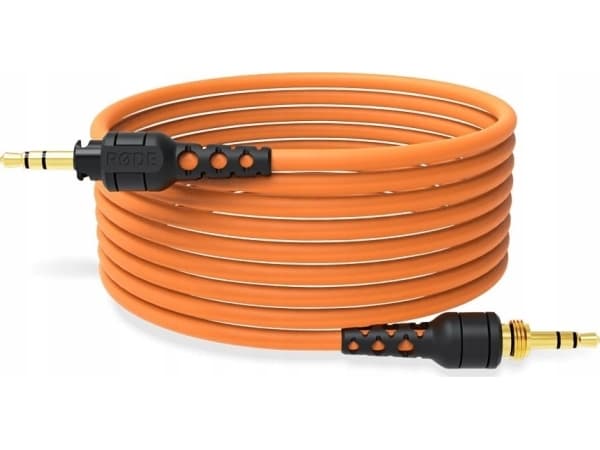 RØDE NTH-Cable24 orange, 3,5mm TRS, Hankoppling, 3,5mm TRS, Hankoppling, 2,4 m, Orange