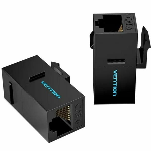 RJ45-adapteri Vention IPGB0-5 Musta