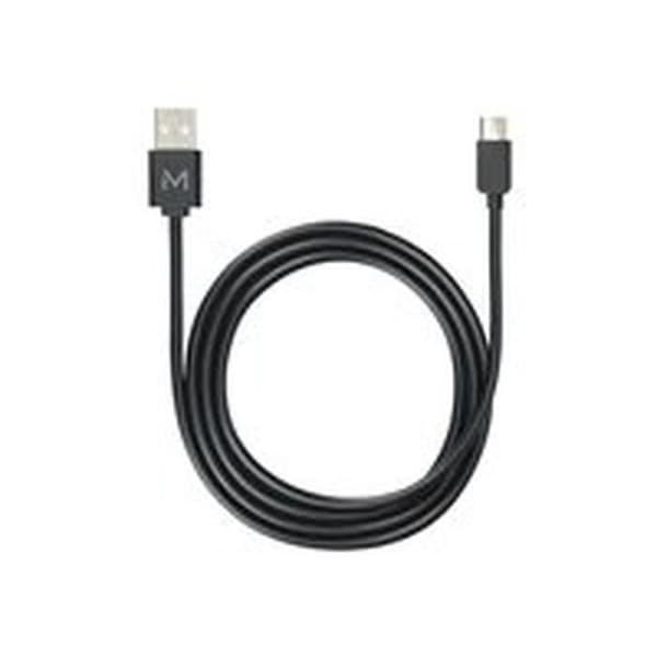 MOBILIS USB-kabel - USB-C (M) till USB (M) - USB 2.0 - 1 m - Svart