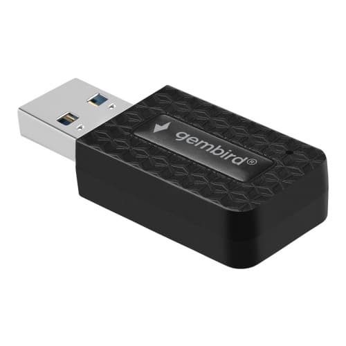 Gembird WNP-UA1300-03 - nätverksadapter - USB 3.0 Svart