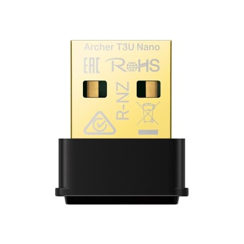TP-Link Archer T3U Nano - nätverksadapter - USB 2.0 Svart
