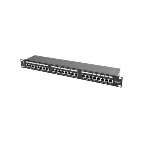 Lanberg PPS6-1024-B - patch-panel - 1U - 19"