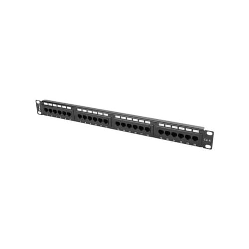 Lanberg PPU6-1024-B - patch-panel - 1U - 19" Svart