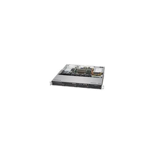 Supermicro SC813M FTQC-350CB2 - kan monteras i rack - 1U - ATX Svart