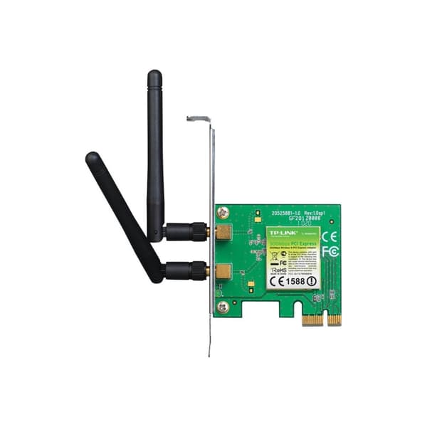 TP-Link TL-WN881ND - nätverksadapter - PCIe 2.0 Grön