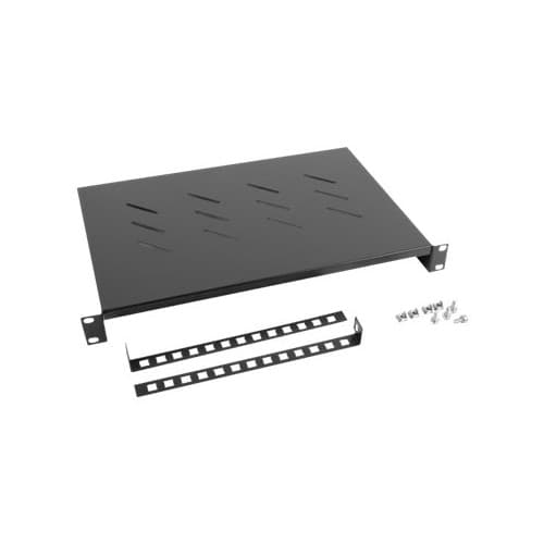 Lanberg - hylla för rack - 1U