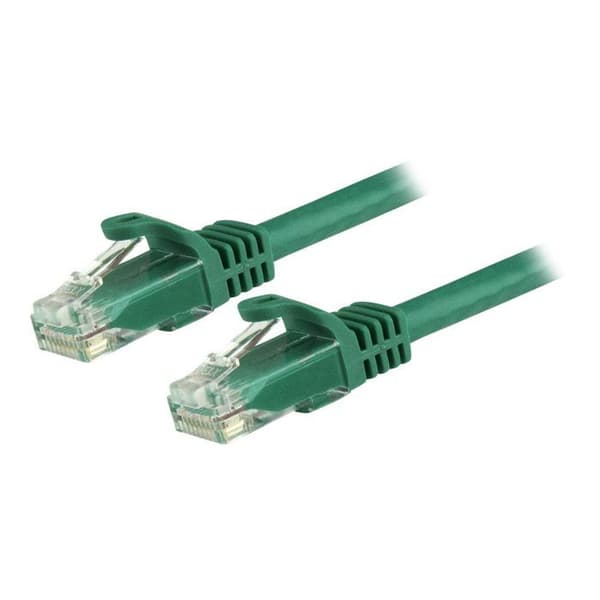 STARTECH 5m Hookless Cat6 Gigabit UTP nätverkskabel - M/M - Grön