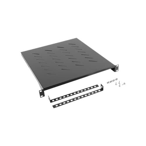 Lanberg - hylla för rack - 1U