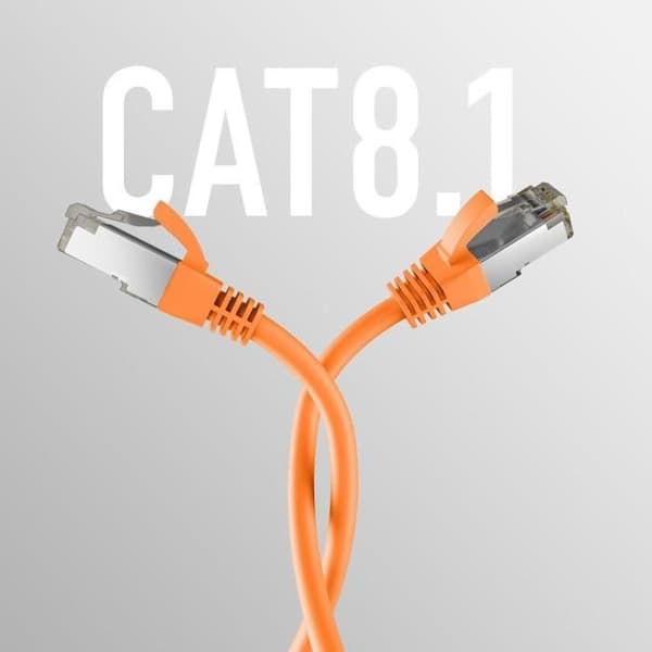 Nätverkskabel CAT. 8 S/FTP PIMF upp till 40 Gbit - Ethernet-kabel 2 m