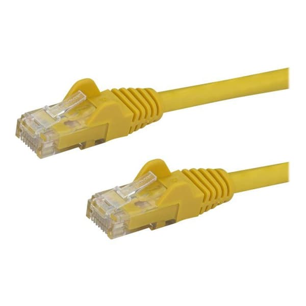 STARTECH Cat6 Gigabit UTP nätverkskabel - Hookless - 10 m - Anti-snag RJ45 Ethernet-kabel - Hane / Hane patchkabel - Svart