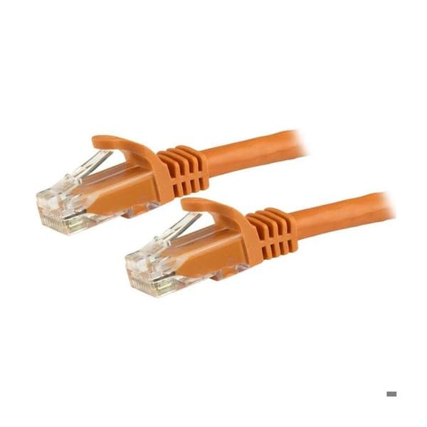 Cat6 Gigabit UTP nätverkskabel utan krok - 10 m - Svart - STARTTECH