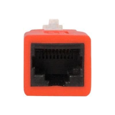 Gigabit Ethernet Cat 6-adapter till distribution - STARTECH - Röd