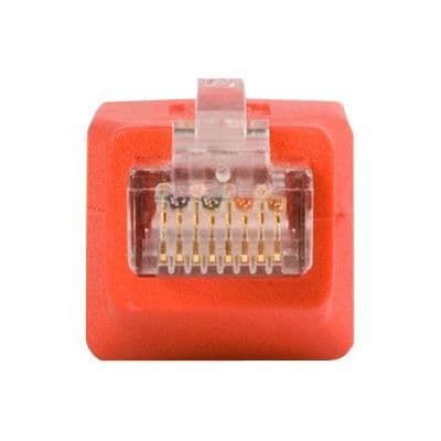 Gigabit Ethernet Cat 6-adapter till distribution - STARTECH - Röd