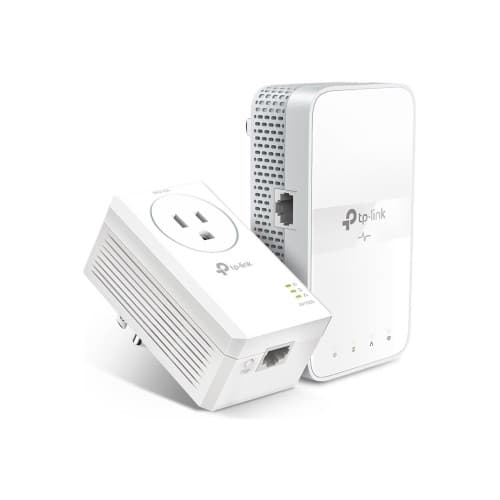 TP-Link TL-WPA7617 KIT V1.8 - PowerLine adaptersats - Wi-Fi 5 - vägginsticksbar Vit