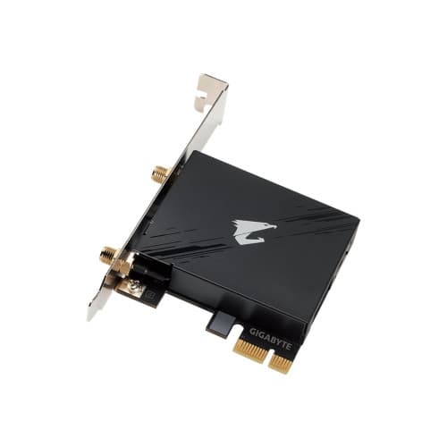 Gigabyte GC-WBAX210 (rev. 1.0) - nätverksadapter - PCIe Svart