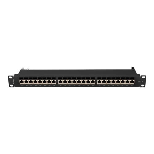 Lanberg PPS7-1024-B - patch-panel - 1U - 19" Svart