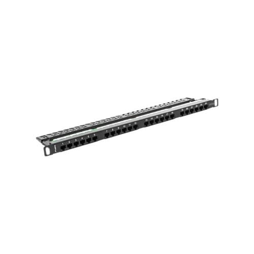 Lanberg PPU5-0024-B - patch-panel - 0.5U - 19" Svart
