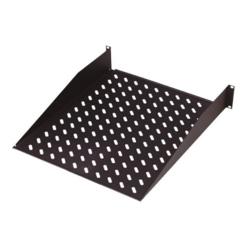 Digitus DN-19 TRAY-2-SW - hylla för rack - 2U