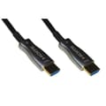 Miniatyrbild 1 av 4: LINK LKCHD30F Optisk fiberkabel Aoc Hdmi 2.0, Hdcp, Arc, Edid 4K 60Hz 4:4:4 Hybrid 30 m