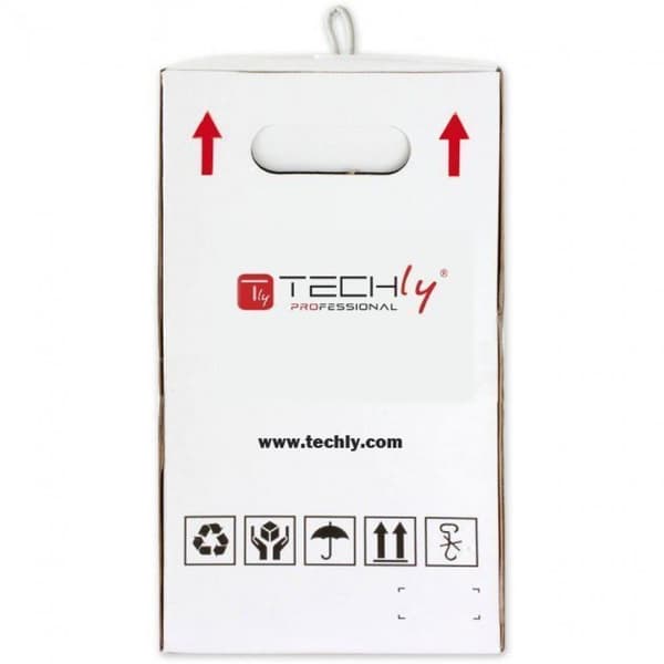 Techly ITP9-RIS-0305 nätverkskabel Grå 305 m Cat6 S/FTP (S-STP)