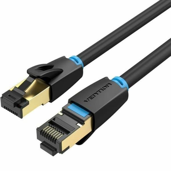 UTP kategori 6 stift netværkskabel Vention IKABH Sort 2 m