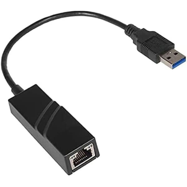 USB 3.0-adapter - PREMIUMCORD - RJ45 Ethernet - 10/100/1000 Mbit - Svart - Plug and Play