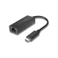 Miniatyrbild 4 av 4: LENOVO RJ-45/USB nätverkskabel - För bärbar dator - Första änden: 1 x RJ-45 honnätverk - Andra änden: 1 x T