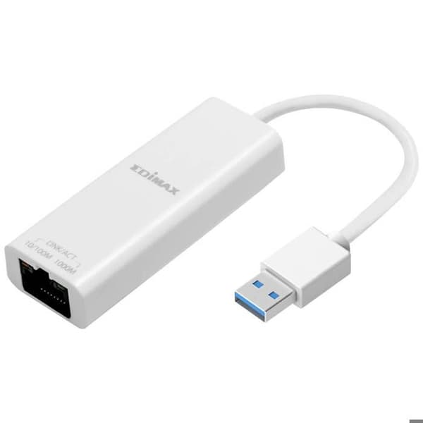 Adaptör EDIMAX EU-4306 V2 1 GBit/s USB 3.2 (1:a gen.) (USB 3.0)