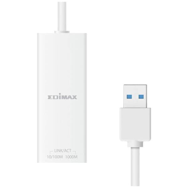Adaptör EDIMAX EU-4306 V2 1 GBit/s USB 3.2 (1:a gen.) (USB 3.0)