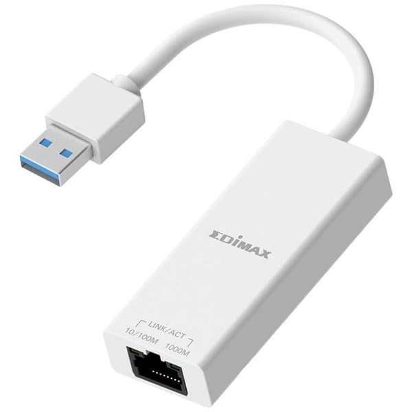 Adaptör EDIMAX EU-4306 V2 1 GBit/s USB 3.2 (1:a gen.) (USB 3.0)