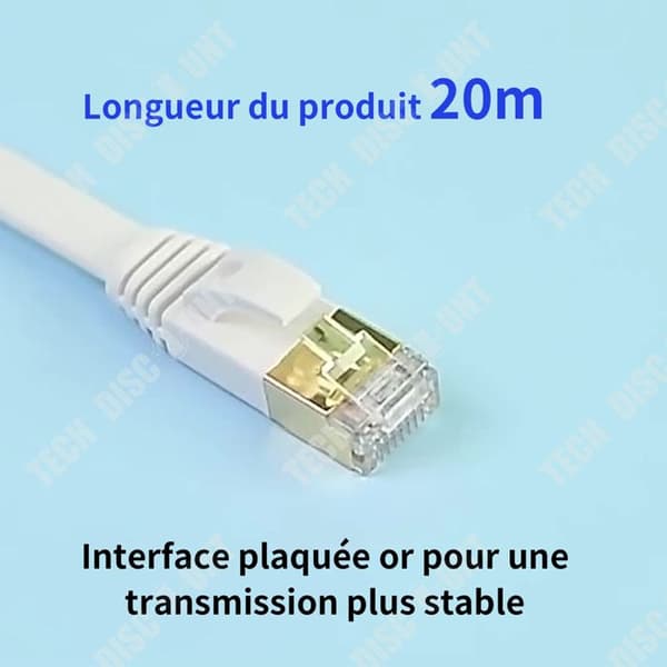 TD Cat7 nätverkskabel kategori nätverkskabel 10Gb ren koppar skärmad nätverkspatchkabel cat7 åtkomstpunkt konstruktion nätverk