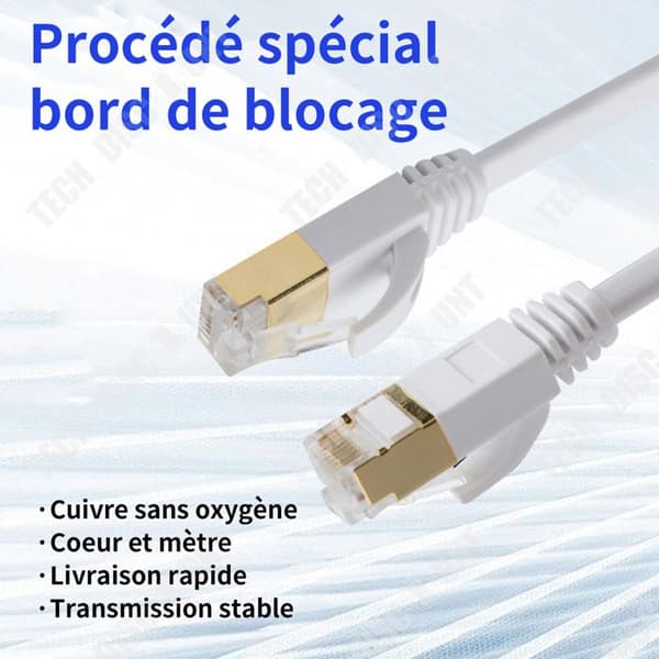 TD Cat7 nätverkskabel kategori nätverkskabel 10Gb ren koppar skärmad nätverkspatchkabel cat7 åtkomstpunkt konstruktion nätverk