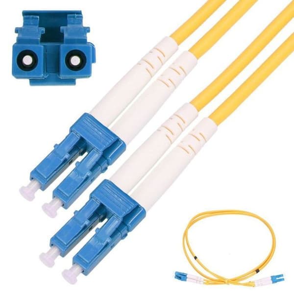 Fibre optique Extralink - EX.31018 - LC/UPC-LC/UPC | Cordon de brassage | Monomode, Duplex, G657A1, 3 mm, 5 m