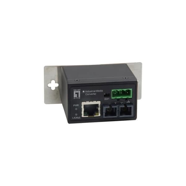 LevelOne IEC-4002, 100 Mbps, 10Base-T, 100Base-TX, 100Base-FX, IEEE 802.3, IEEE 802.3u, IEEE 802.3x, Full, Half, ST