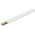 Miniatyrbild 2 av 2: Telefon platt kabel 4 ledare vit 100 m
