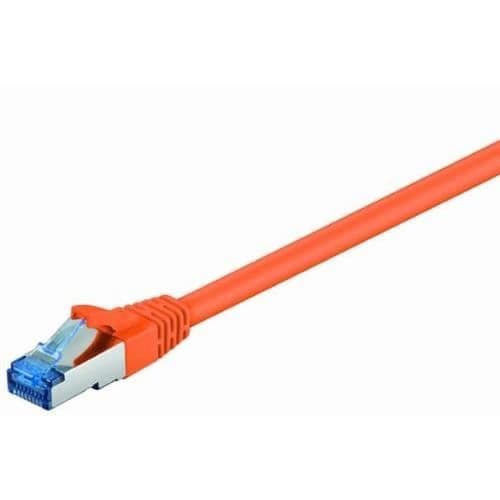 Cordon de raccordement CAT6a Wentronic 93818 - 5m - Orange - SFTP PiMF - effektindikator
