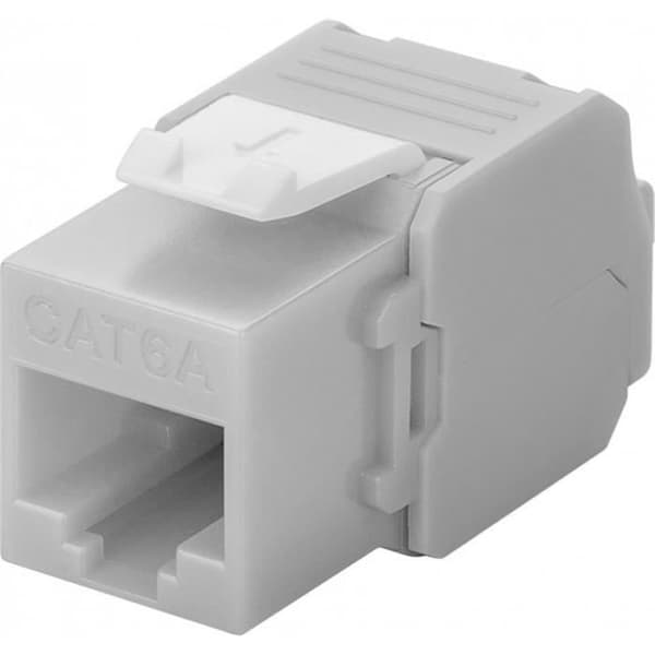 GOOBAY - Goobay IWP-MD C6A / GRW FRUTTO KEYSTONE RJ45 UTP CAT6A 500MHZ GRÅ