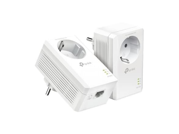 TP-Link TL-PA7017P KIT, 1000 Mbit/s, IEEE 1901, IEEE 802.3, IEEE 802.3ab, IEEE 802.3u, Type E / F, Gigabit Ethernet, 10,100,1000 Mbit/s, HomePlug AV2