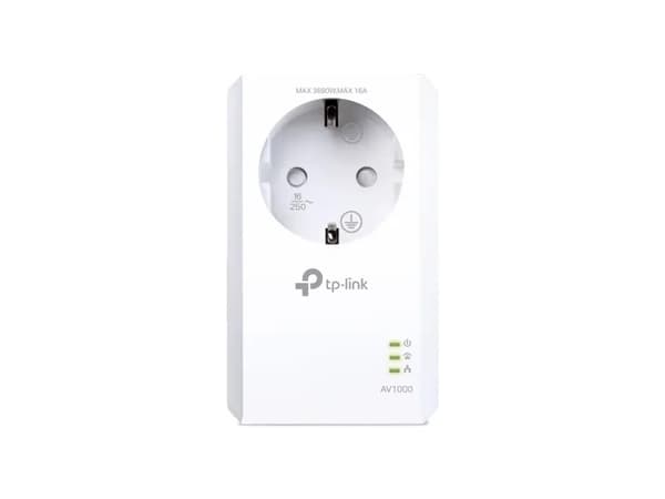 TP-Link TL-PA7017P, 1000 Mbit/s, IEEE 1901, IEEE 802.3, IEEE 802.3ab, IEEE 802.3u, Gigabit Ethernet, 10,100,1000 Mbit/s, HomePlug AV2, OFDM Hvit