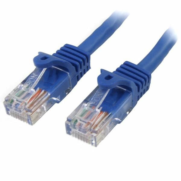 Nätkabel UTP Styv Kategori 6 Startech 45PAT50CMBL          0,5 m
