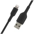Miniatyrbild 3 av 4: BELKIN - kabel - Flätad kabel Lght USBA 2M svart