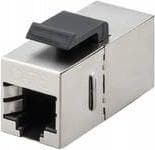 MicroConnect KEYSTONE-11 - Keystone-modul CAT6, STP - 2 RJ45 hona (8P8C) - stift Ut 1:1, för Keystone-portar med 19,2 x 14,9 mm, Testad upp till 250 M
