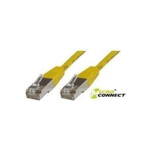 MicroConnect - Nätverkskabel - RJ-45 (M) till RJ-45 (M) - 10 m - SSTP-kabel - CAT 6 - halogenfri tvinnad - Gul