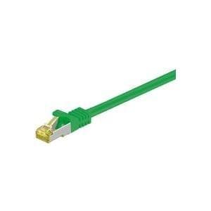 MicroConnect - netværkskabel - RJ-45 (M) til RJ-45 (M) - 20 m - SFTP, PiMF -Cat.7 råkabel - grøn